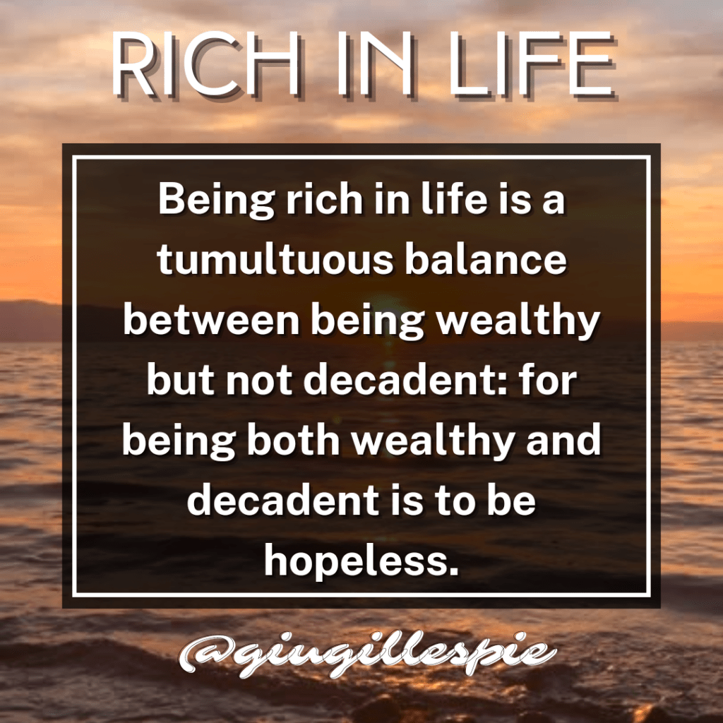 Rich In Life